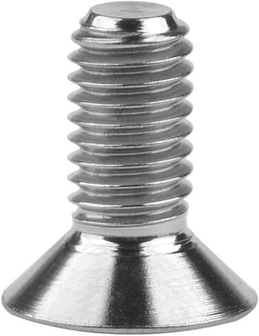 Titanium Ti M5x10 12 15 20 25mm Countersunk Flat Head Hex Socket Cap Screw Bolt Pack of 4 (M5x12mm, Normal Titanium) in Saudi Arabia