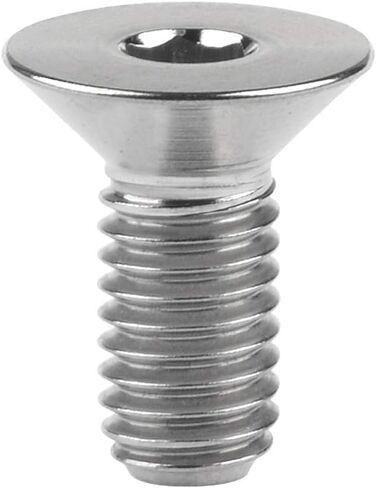 Titanium Ti M5x10 12 15 20 25mm Countersunk Flat Head Hex Socket Cap Screw Bolt Pack of 4 (M5x12mm, Normal Titanium) in Saudi Arabia