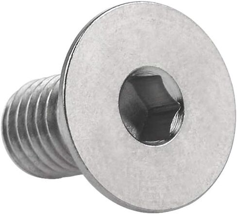 التيتانيوم Ti M5x10 12 15 20 25 مم غاطسة رأس مسطح مقبس سداسي غطاء برغي مجموعة من 4 (M5x12mm، تيتانيوم عادي) in Saudi Arabia