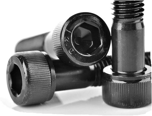 FullerKreg M10-1.5 x 65mm ISO 4762 Hex Drive Class 12.9 طلاء أكسيد أسود من سبائك الصلب بغطاء برغي (عبوة من 4) in Saudi Arabia