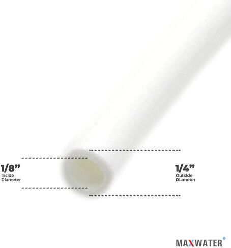 Food Grade 1/4 inch : LLDPE Tubing produced in approved materials and are recommended for food quality applications (Black, 10 Feet) in Saudi Arabia