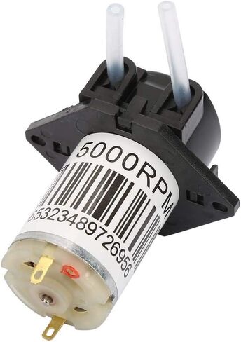 6V Peristaltic Pump, Water Peristaltic Pump for Aquarium Lab Analytical, Biochemical Analysis, Fine Chemicals, Biotechnology(6V Flat) in Saudi Arabia