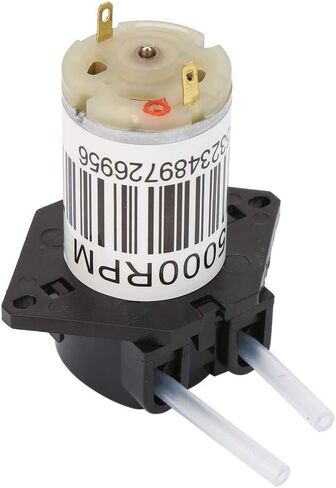 6V Peristaltic Pump, Water Peristaltic Pump for Aquarium Lab Analytical, Biochemical Analysis, Fine Chemicals, Biotechnology(6V Flat) in Saudi Arabia