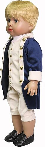 Colonial Boy's Outfit 4pc for 18-Inch Dolls | Premium Quality & Trendy Design | Dolls Clothes in Saudi Arabia