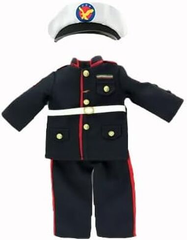 Colonial Boy's Outfit 4pc for 18-Inch Dolls | Premium Quality & Trendy Design | Dolls Clothes in Saudi Arabia