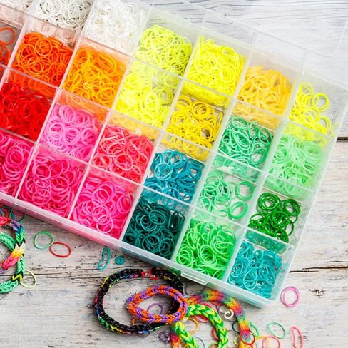 4 Pack Clear Plastic Organizer Box 36 Grids Plastic Organizer Box with Fixed Dividers Clear Storage Container Jewelry Box for Beads Art DIY Crafts Jewelry Hair Accessories in Kuwait