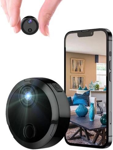 Yoidesu Camera Hidden Camera,1080P WiFi Mini Nanny Cam Baby Monitor Surveillance Camera for Home Office Security, Night, Motion Detection, Wide Angle Lens in Saudi Arabia
