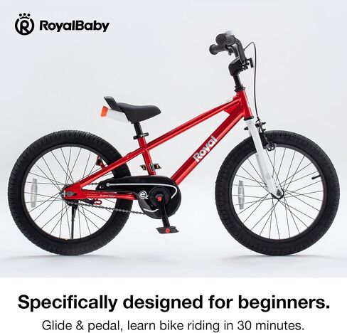 Royalbaby EZ Kids Bike 12 14 16 18 Inch Bicycle with Quick Release Crank Pedal for Beginners Easy Learn Biking Boys Girls Ages 3-9 Years in Saudi Arabia
