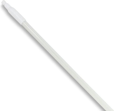 SPARTA 41226EC02 Fiberglass Broom Handle, Mop Handle, Replacement Handle With Acme Threaded Tip For Commercial Cleaning, 72 Inches, White, (Pack of 12) in Saudi Arabia