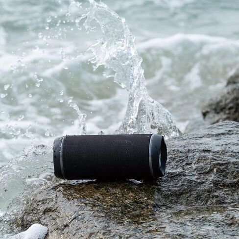 سماعات بلوتوث EDUPLINK بقوة 40 وات وصوت أعلى وصوت جهير عميق وعمر بطارية طويل IP67 مقاوم للماء للشحن في الهواء الطلق (أسود) in Kuwait