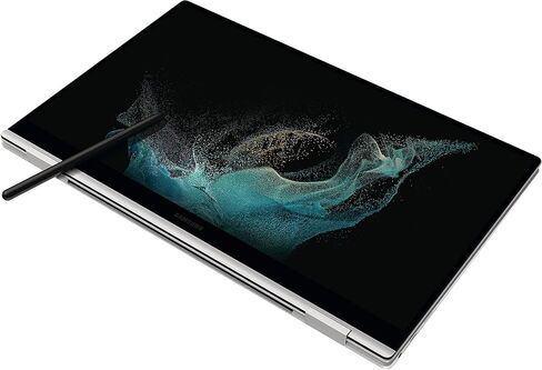سامسونج جالاكسي بوك 2 برو 360 لاب توب 2 في 1، شاشة لمس AMOLED مقاس 15.6 بوصة، انتل الجيل الثاني عشر Evo 12-Core i7-1260P، رسومات Intel Iris Xe، لوحة مفاتيح بإضاءة خلفية، بصمة الإصبع، ذاكرة الوصول العشوائي LPDDR5 سعة 16 جيجابايت، 1 تيرابايت SSD، Win11 PRO in Saudi Arabia