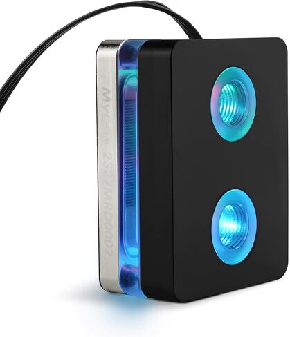 Thermal Grizzly AM5 Mycro Direct-Die RGB - Water Cooler for AMD's Ryzen 7000 Processors - Replaces The Socket Activation Mechanism - CNC machined POM Cover - G1/4-inch Connections in Saudi Arabia