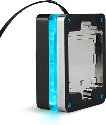 Thermal Grizzly AM5 Mycro Direct-Die RGB - Water Cooler for AMD's Ryzen 7000 Processors - Replaces The Socket Activation Mechanism - CNC machined POM Cover - G1/4-inch Connections in Saudi Arabia