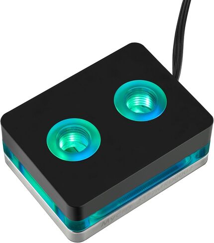 Thermal Grizzly AM5 Mycro Direct-Die RGB - Water Cooler for AMD's Ryzen 7000 Processors - Replaces The Socket Activation Mechanism - CNC machined POM Cover - G1/4-inch Connections in Saudi Arabia