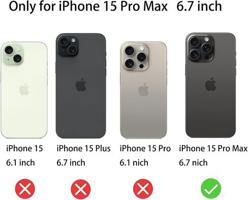 2 Pack Anti-Blue Privacy Tempered Glass for iPhone 15 Pro Max Mirror Anti-Spy Screen Protector Anti-Peeping Film Electroplated Blue 6.7 inch in Saudi Arabia