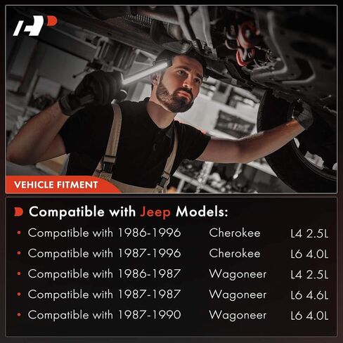 خزان وقود ممتاز مع حلقة قفل وحلقة O متوافقة مع Jeep XJ Series Cherokee 1986-1996، Wagoneer 1986-1990، 2.5L 4.0L 4.6L، غاز، استبدال # 52100221، J5362496 in Saudi Arabia