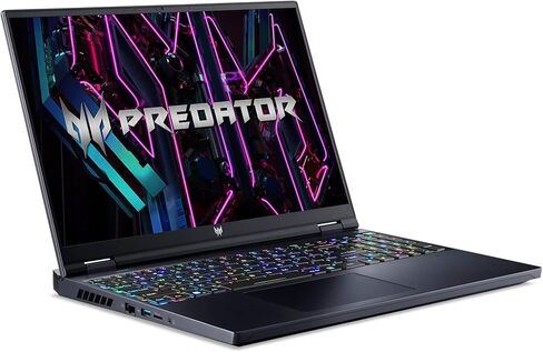 لابتوب الألعاب آيسر بريداتور هيليوس 16 | انتل كور i7-13700HX | انفيديا جي فورس ار تي اكس 4060 | 16 بوصة 2560 × 1600 165 هرتز G-SYNC | 16 جيجابايت DDR5 | 1 تيرابايت Gen 4 SSD | Killer Wi-Fi 6E | تمكين الطيار | PH16-71-71AV in Saudi Arabia