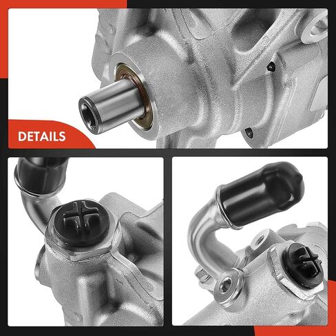 مضخة توجيه كهربائية ممتازة متوافقة مع Chevy Traverse 09-17، Equinox 08-09، GMC Acadia 07-17، Pontiac Torrent 08-09، Saturn Outlook 07-10، Vue 08-10، XL-7 07-09، V6 3.6 لتر، استبدال # 20954812 in Saudi Arabia