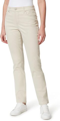 Bandolino Women's Mandie Signature Fit High Rise Straight Leg Jean in Saudi Arabia