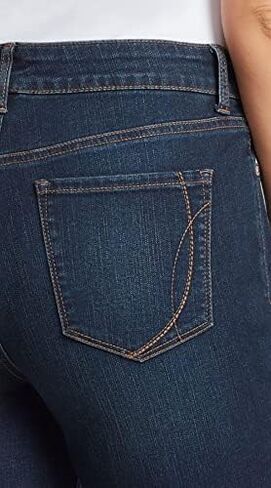 Bandolino Women's Mandie Signature Fit High Rise Straight Leg Jean in Saudi Arabia