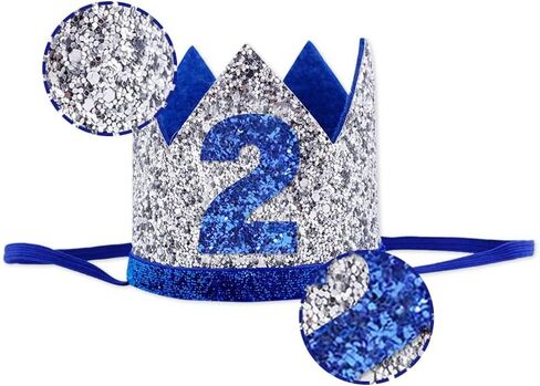 Baby 2 st Birthday Hat, Birthday Party Decorations, Kids Party Props Shooting, Party Supplies in Saudi Arabia
