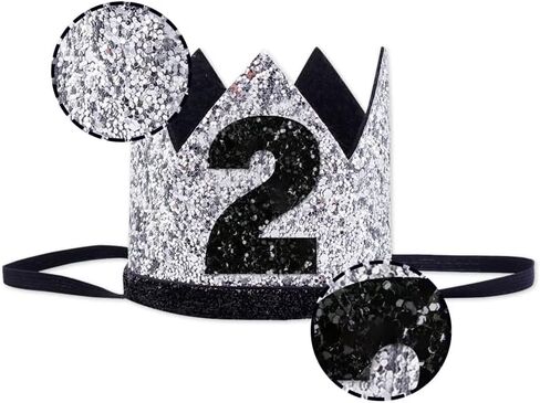 قبعة عيد ميلاد الطفل الثاني، ديكورات حفلات أعياد الميلاد، دعامات حفلات الأطفال، مستلزمات الحفلات in Kuwait