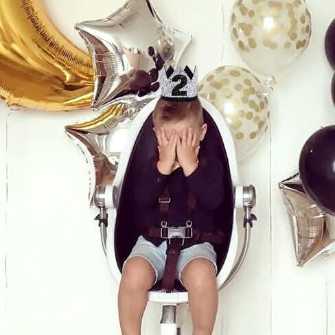 قبعة عيد ميلاد الطفل الثاني، ديكورات حفلات أعياد الميلاد، دعامات حفلات الأطفال، مستلزمات الحفلات in Kuwait