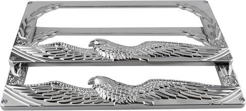 2PCS Car License Plate Frame American Standard License Plate Holder, Car License Plate Covers with Screws & Tools (Dragon, 12.65 * 6.5 * 3.85) in Saudi Arabia