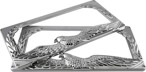 2PCS Car License Plate Frame American Standard License Plate Holder, Car License Plate Covers with Screws & Tools (Dragon, 12.65 * 6.5 * 3.85) in Saudi Arabia