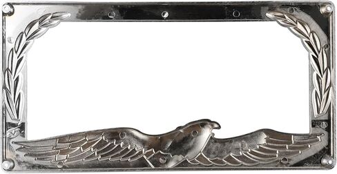 2PCS Car License Plate Frame American Standard License Plate Holder, Car License Plate Covers with Screws & Tools (Dragon, 12.65 * 6.5 * 3.85) in Saudi Arabia