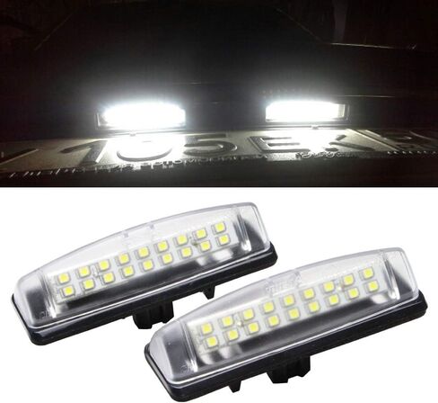 NSLUMO LED License Plate Light for To'yota/Le'xus LED Replacement Bulbs for Car To'yota Camry/Aurion Prius Avensis Verso Lexus Is200/300 White Rear Tag Lamp in Saudi Arabia