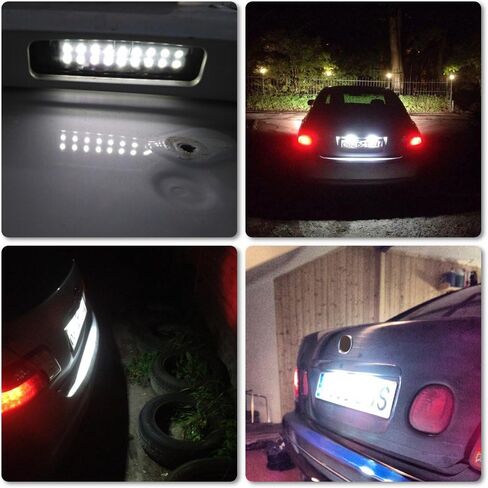 NSLUMO LED License Plate Light for To'yota/Le'xus LED Replacement Bulbs for Car To'yota Camry/Aurion Prius Avensis Verso Lexus Is200/300 White Rear Tag Lamp in Saudi Arabia