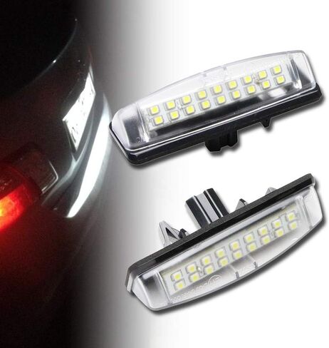 NSLUMO LED License Plate Light for To'yota/Le'xus LED Replacement Bulbs for Car To'yota Camry/Aurion Prius Avensis Verso Lexus Is200/300 White Rear Tag Lamp in Saudi Arabia