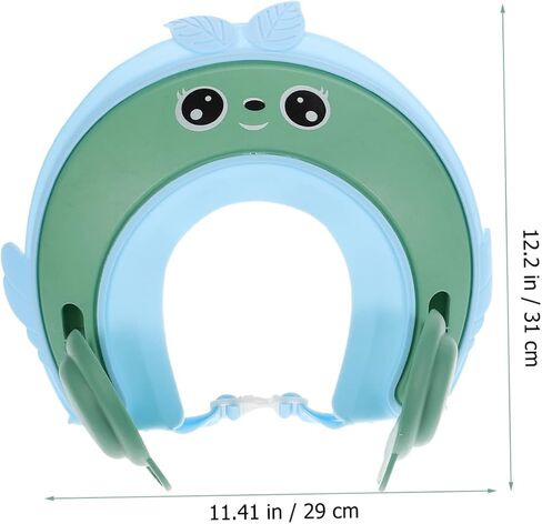 shampoo cap shampoo shower visor hat baby shower hat baby ear shower cap protections bath caps baby wash cap baby shampoo shield hair rinser hat toddler child hair cap plastic in Saudi Arabia