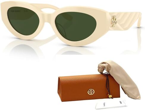 Tory Burch TY7178U Cat Eye Sunglasses for Women + BUNDLE With Designer iWear Complimentary Eyewear Kit in Saudi Arabia