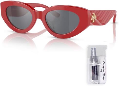 Tory Burch TY7178U Cat Eye Sunglasses for Women + BUNDLE With Designer iWear Complimentary Eyewear Kit in Saudi Arabia