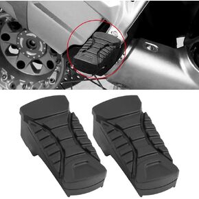 Acouto 1 Pair Rear Footpegs Plate Rubber Footrest Pad for BMW R1200GS R1200GS ADV 2014-2017