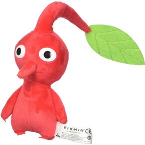 Little Buddy 1647 Pikmin Leaf 7" Plush, 6", Red