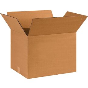 BOX USA Shipping Boxes Heavy Duty 16"L x 12"W x 12"H, 15-Pack | Corrugated Cardboard Box for Packing, Moving and Storage