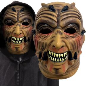 Jeepers Creepers Mask Scary Killer Ogre Demon Mask Realistic Overhead Monster Cosplay Props Adult Halloween Costume