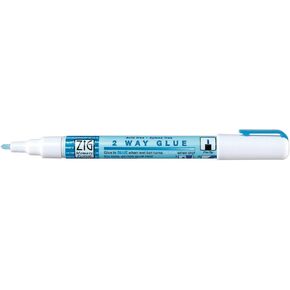 Zig Memory System Two Way Glue Pen Bulk, Fine Tip, Pack of 12 in Kuwait