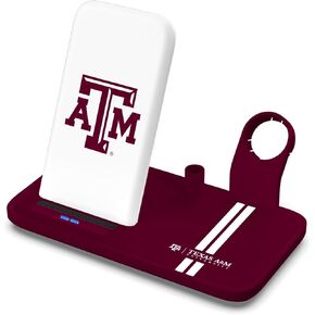 SOAR NCAA 4-in-1 Wireless Charging Docking Station: Fast Charge for iPhone, Apple Watch, Air Pods & Apple Pencil