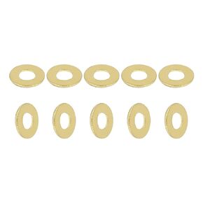 3mmx7mmx0.5mm(IDxODxT) Flat Copper Sealing Washers - 100Pack - Good for Industrial Machinery M3 Screws - Copper Flat Ring Gasket