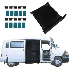 labwork 1 Set 59 x 43 Magnetic Mosquito Net Replacement for Mercedes Sprinter Vans and Other Campervans (Including storage bag)