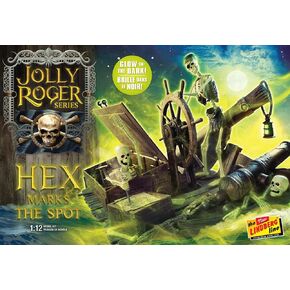 سلسلة Lindberg Jolly Roger: مجموعة نماذج Hex Marks The Spot - Glow Edition بمقياس 1:12