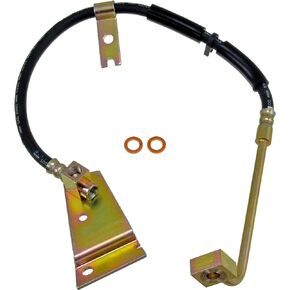 Dorman H381161 Front Driver Side Brake Hydraulic Hose Compatible with Select Dodge Models