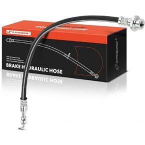 A-Premium Rear Driver Side Brake Hydraulic Hose Compatible with Select Nissan Models - TITAN XD 2017-2023 - Replace# 46210EZ56A