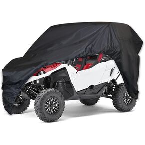 All Weather Protection UTV Utility Vehicle Cover 122.8 x 64 x 72.2 in (302 x 153 x 173 cm) 2-3 Seater Replacement for YXZ 1000R SS SE EPS