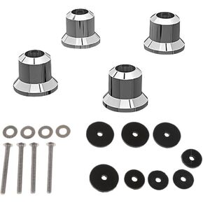 Motorcycles Luggage Rack Risers Complete Kit for Honda Goldwing GL1800 Models 2001-2019 Directly Replace 7154