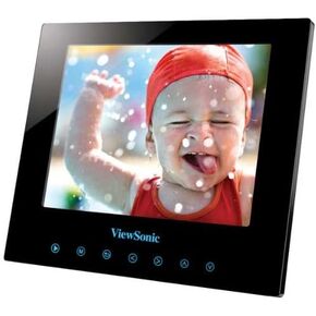 ViewSonic DPG807BK 8-Inch 512 MB SwifTouch Multimedia Digital Photo Frame
